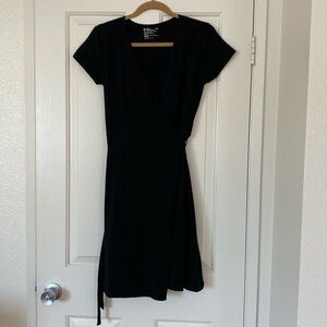 Pact Organic Cotton Wrap Dress Size Small